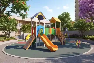 Kid's Play Area at Godrej Mahalunge